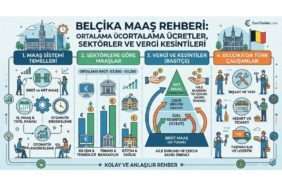 Belçika’da Maaşlar 2026 Türk Çalışanlar İçin Ekonomik Görünüm ve Sektörel Analiz